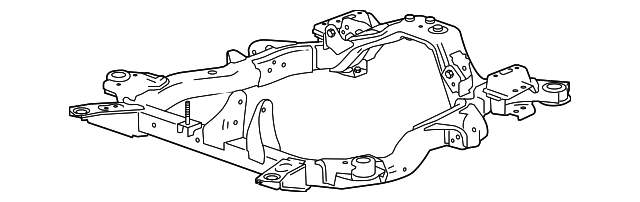 22862413 Деталь ENGINE CRADLE