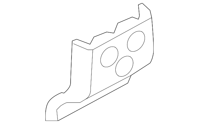 DL3Z-15045E24-AA REAR TRIM PANEL