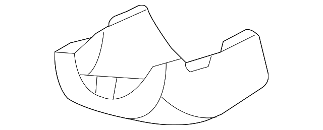 84852-4D100VA Деталь LOWER CLMN COVER