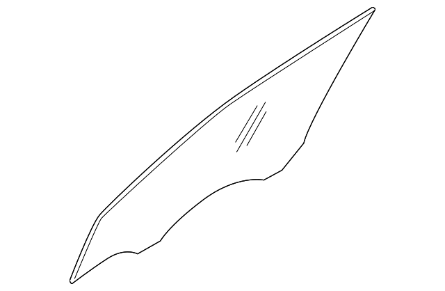 82421-3W010 Деталь DOOR GLASS, RIGHT