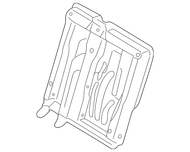 163-920-15-32 Деталь SEAT BACK FRAME, LEFT