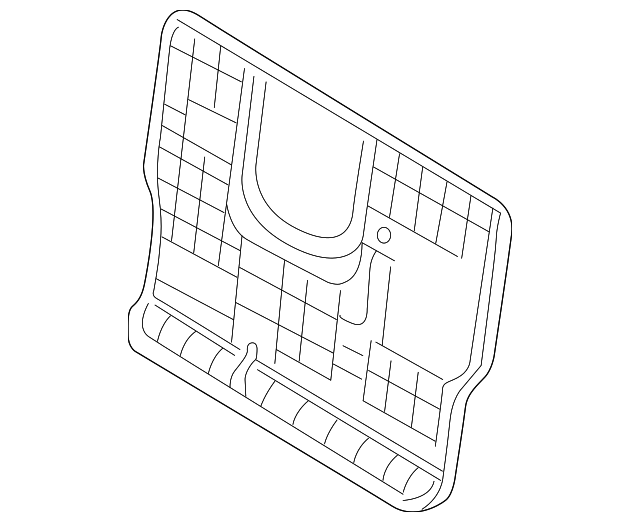 163-920-05-86-1A26 Деталь SEAT BACK PANEL, LEFT