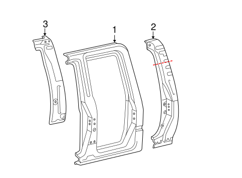 Tacoma SIDE PANEL & COMPONENTS