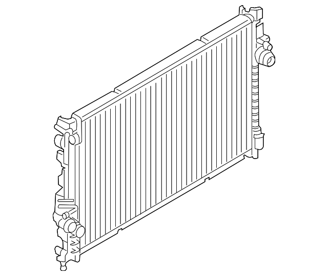 CV6Z-8005-B Деталь RADIATOR