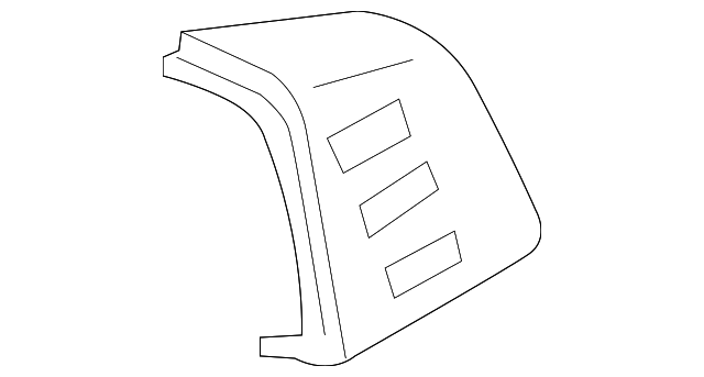 25551-5Z100 Деталь SWITCH COVER, RIGHT
