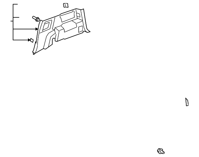 64730-35112-B0 LOWER QTR TRIM, RIGHT