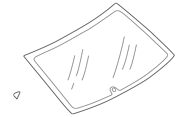 65109AJ10A Деталь BACK GLASS