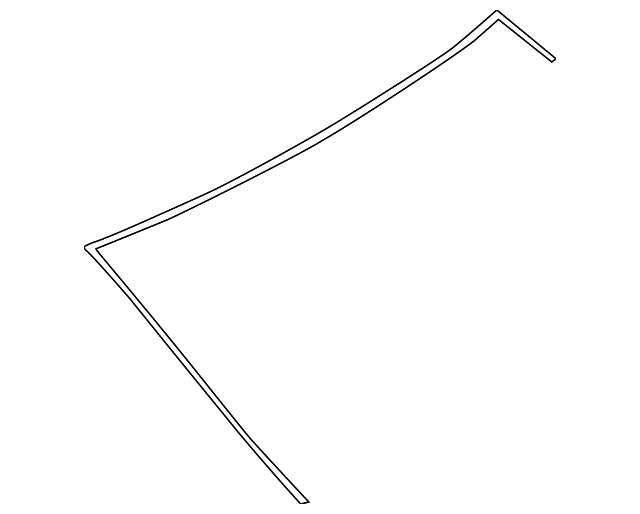 65158AJ01A Деталь REVEAL MOLDING