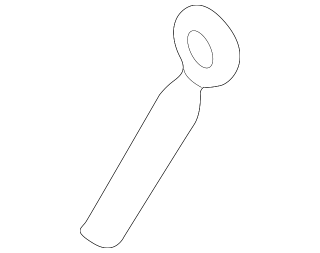 10243495 Деталь DRAIN HOSE, LEFT