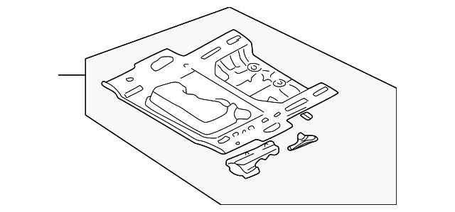 NCY0-53-710A Деталь REAR FLOOR PAN