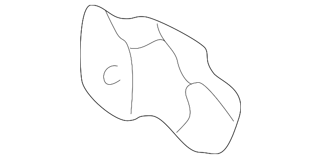 NC10-53-760C Деталь REAR FLOOR PAN UPPER BRACKET