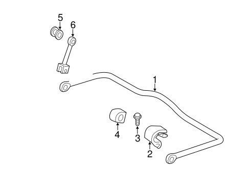 Sprinter 2500 STABILIZER BAR & COMPONENTS