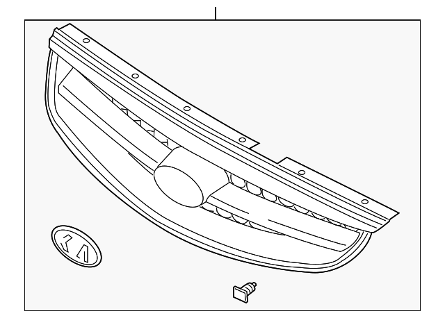 0K2S1-50710 Деталь GRILLE ASSY