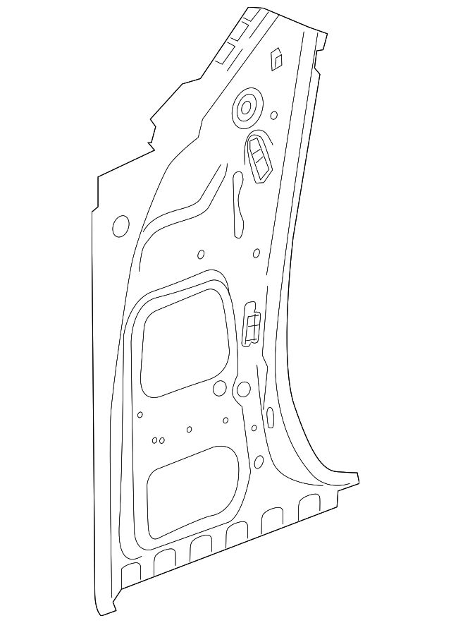 23125444 Деталь INNER HINGE PLR, LEFT