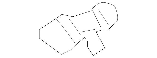 22887978 Деталь INNER W/S PILLAR BRACKET, LEFT