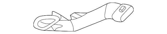LC62-60-191 Деталь DEFROSTER DUCT, LEFT