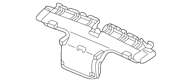 LC6260120A Деталь DEFROSTER DUCT