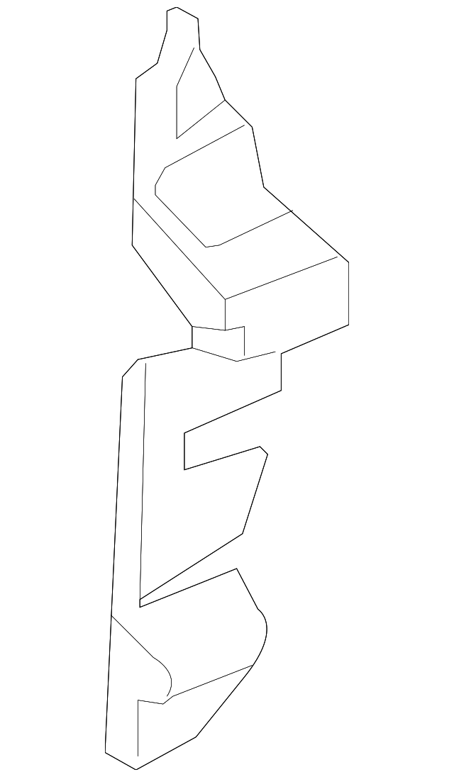7B0-121-282 Деталь AIR DEFLECTOR, RIGHT