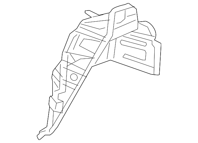 68257242AA Деталь INNER WHEELHOUSE, RIGHT