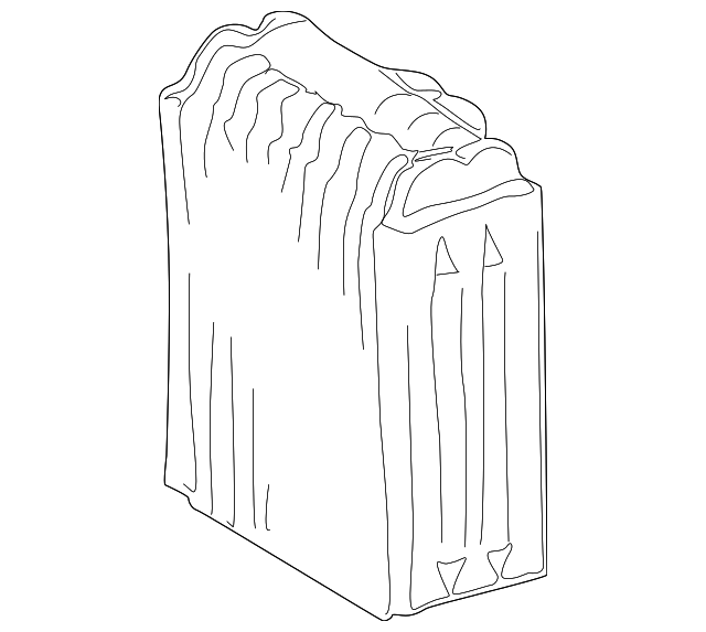 88501-08040 Деталь EVAPORATOR CORE