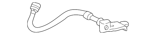 ZZM0-43-810A Деталь BRAKE HOSE, LEFT