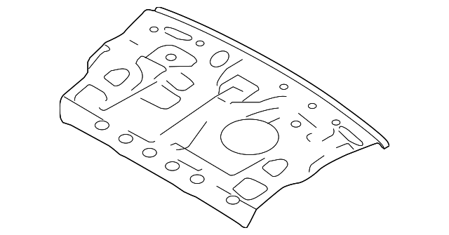 53105FG0009P Деталь PKG TRAY PANEL