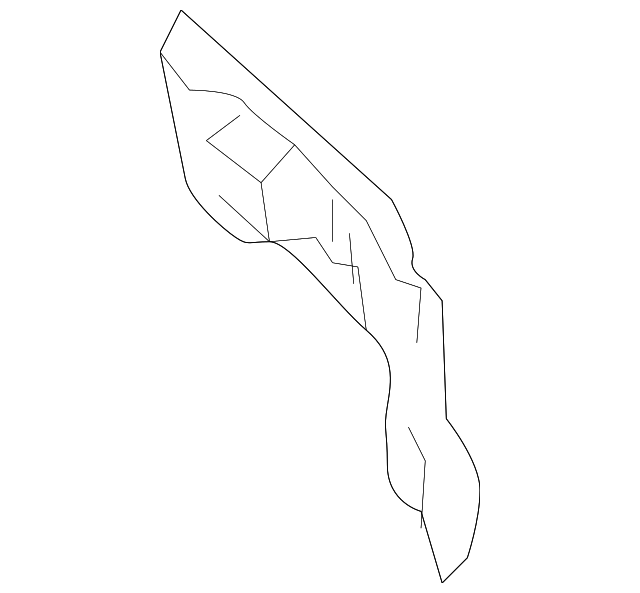 BP4K-70-4H0A Деталь REINFORCEMENT, RIGHT