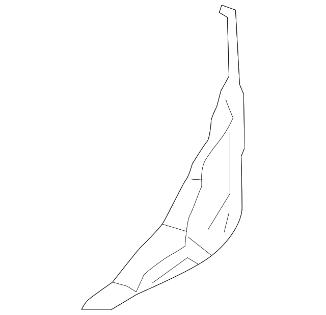 BP4K-70-4A1 Деталь LOWER PANEL, RIGHT
