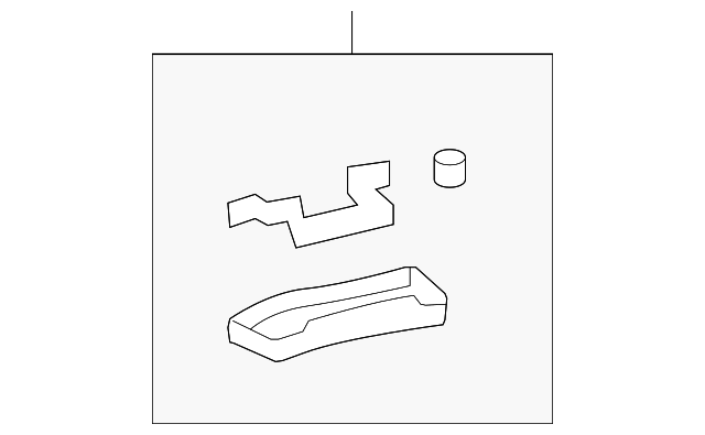 25723917 Деталь TRANS SUPPORT REINFORCEMENT, RIGHT