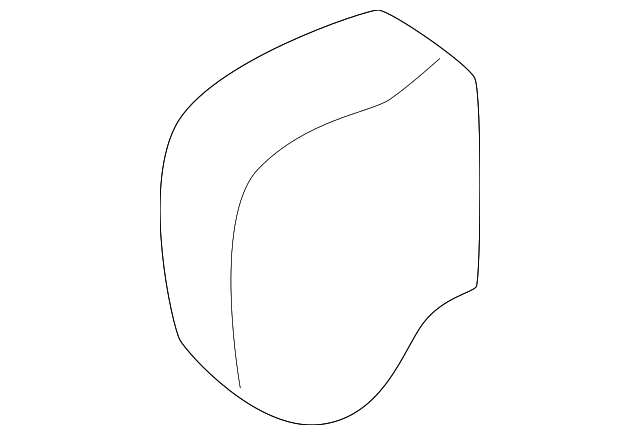 71639-04010-B1 Деталь HINGE COVER, LEFT