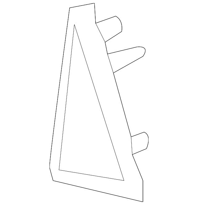 8U0-857-325-3Q7 Деталь END COVER, LEFT