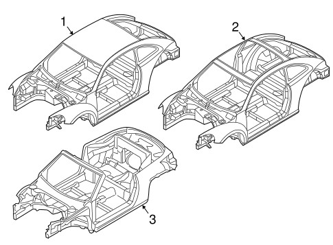 Beetle BODY SHELL
