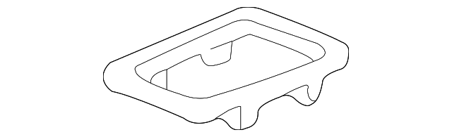 54716-S84-A62ZA Деталь COVER, ESCUTCHEON *NH167L* (GRAPHITE BLA