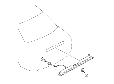 Lancer HIGH MOUNTED STOP LAMP