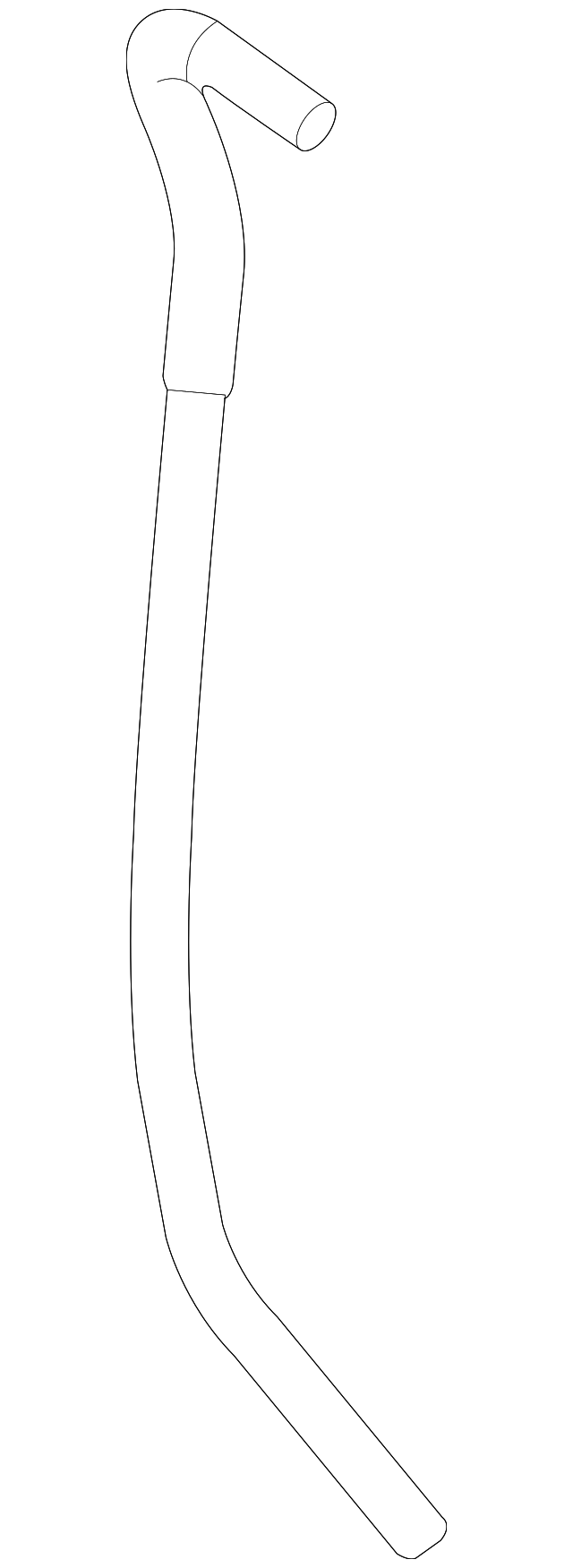 1661082Z10 Деталь UPPER HOSE
