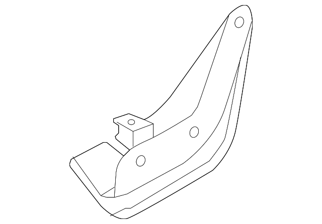 7221086Z00 Деталь MUD GUARD, RIGHT
