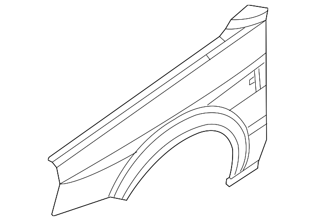 5760086Z00 Деталь FENDER, RIGHT