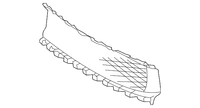 53112-30380 Деталь CENTER GRILLE
