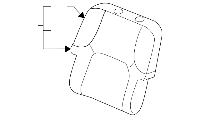 87600-ZS40A Деталь SEAT BACK ASSY