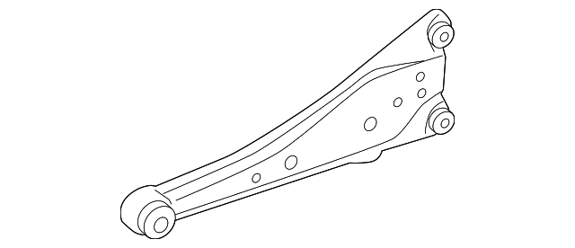 48780-42010 Деталь TRAILING ARM, LEFT