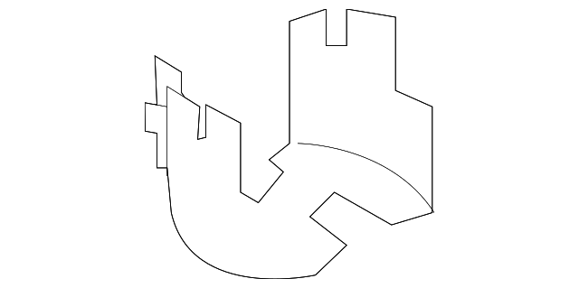170128H300 Деталь FUEL PUMP BRACKET