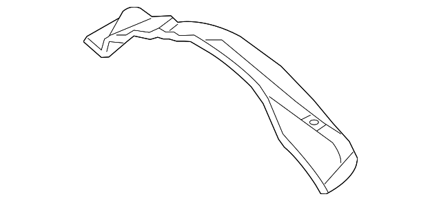 76926-7Z000 Деталь WHEELHOUSE TRIM, RIGHT