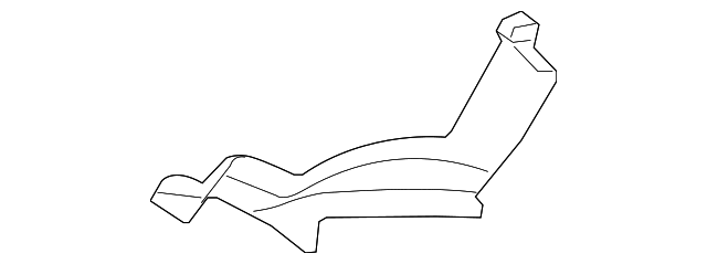 84951-7Z001 Деталь WHEELHOUSE TRIM, LEFT