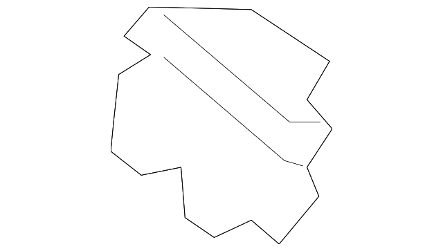 84954-7Z001 Деталь LID, RIGHT