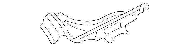 3B5-809-641-C Деталь GUTTER EXTN, LEFT