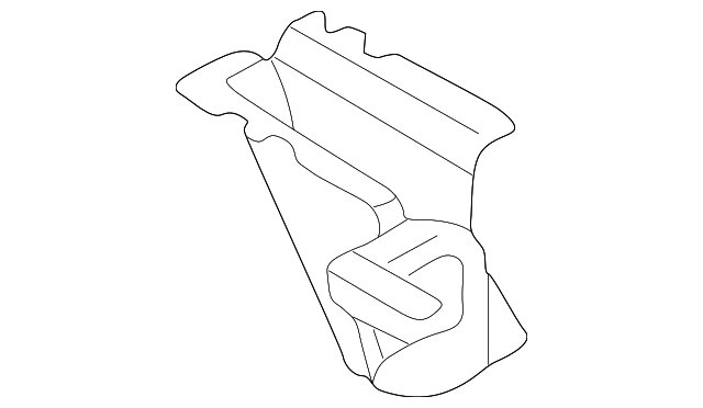 3B5-809-301-A Деталь BRACKET, LEFT