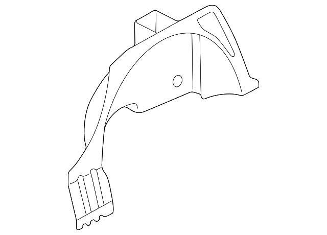 3B5-803-423 Деталь INNER WHEELHOUSE, LEFT