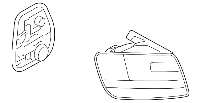 4F9-945-095-G Деталь TAIL LAMP, LEFT