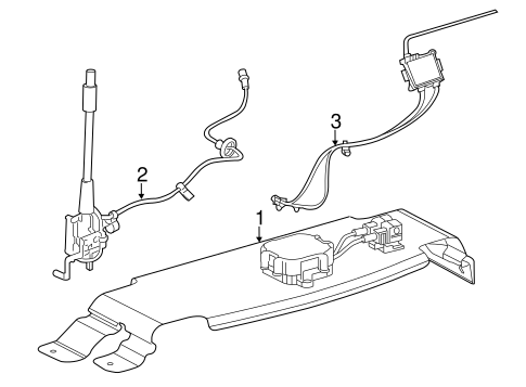 Corvette ANTENNA & RADIO 2