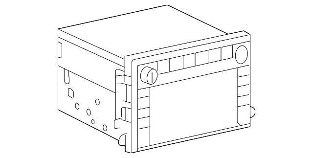 8L1Z18K931A Деталь DISPLAY UNIT
